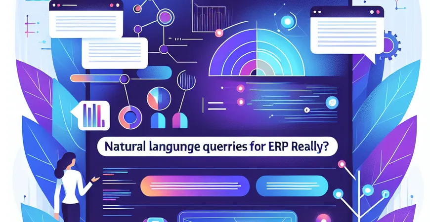  自然语言查询ERP：准确率到底如何？